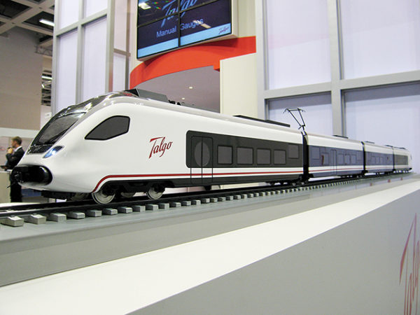 Talgo EMU modelo de metro y tranvía de Talgo